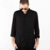 Camisa lino cuello mao